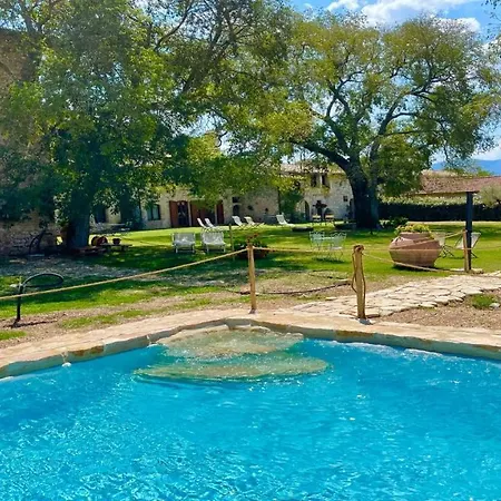 Farm stay Exclusive Pool-open All Year-spoleto Biofarm-slps 8-village Shops, Bar1 Km 4 Poreta