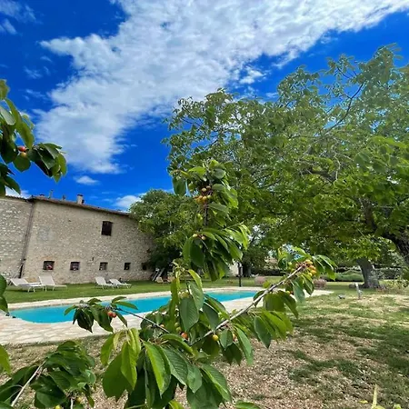 Exclusive Pool-open All Year-spoleto Biofarm-slps 8-village Shops, Bar1 Km 4 Poreta